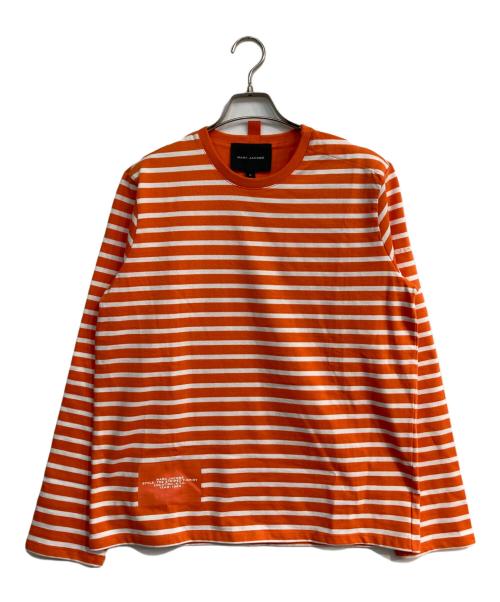 MARC JACOBS（マークジェイコブズ）MARC JACOBS (マークジェイコブス) ボーダーカットソー オレンジ サイズ:SIZEM 未使用品の古着・服飾アイテム