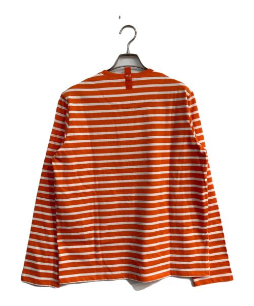 MARC JACOBS（マークジェイコブズ）MARC JACOBS (マークジェイコブス) ボーダーカットソー オレンジ サイズ:SIZEM 未使用品の古着・服飾アイテム