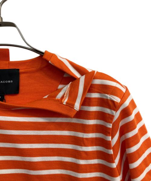 MARC JACOBS（マークジェイコブズ）MARC JACOBS (マークジェイコブス) ボーダーカットソー オレンジ サイズ:SIZEM 未使用品の古着・服飾アイテム