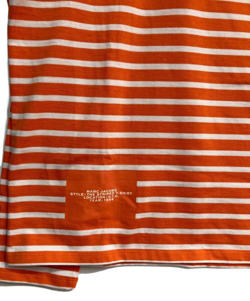 MARC JACOBS（マークジェイコブズ）MARC JACOBS (マークジェイコブス) ボーダーカットソー オレンジ サイズ:SIZEM 未使用品の古着・服飾アイテム