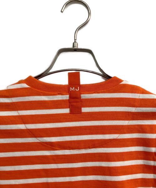 MARC JACOBS（マークジェイコブズ）MARC JACOBS (マークジェイコブス) ボーダーカットソー オレンジ サイズ:SIZEM 未使用品の古着・服飾アイテム