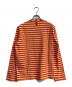 MARC JACOBS (マークジェイコブス) ボーダーカットソー オレンジ サイズ:SIZEM 未使用品：9000円