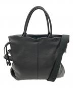 LAURA DI MAGGIOローラディマジオ）の古着「2WAYレザーバッグ」｜ブラック