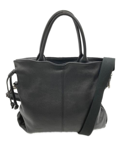 LAURA DI MAGGIO（ローラディマジオ）LAURA DI MAGGIO (ローラディマジオ) 2WAYレザーバッグ ブラック サイズ:Freeの古着・服飾アイテム