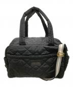 MARC JACOBSマークジェイコブズ）の古着「2WAYキルティングバッグ」｜ブラック