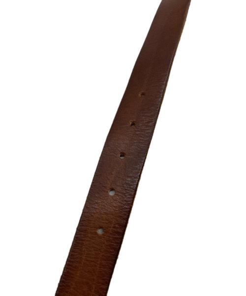 eleventy（イレブンティ）eleventy (イレブンティ) レザーベルト ブラウン 未使用品の古着・服飾アイテム