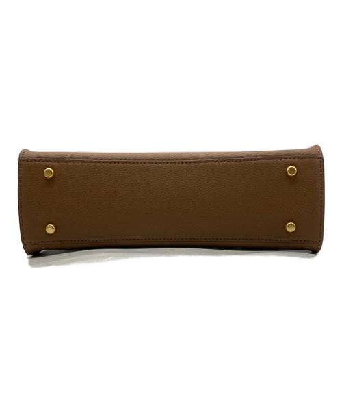 TORY BURCH（トリーバーチ）TORY BURCH (トリーバーチ) 2WAYバッグ ブラウンの古着・服飾アイテム