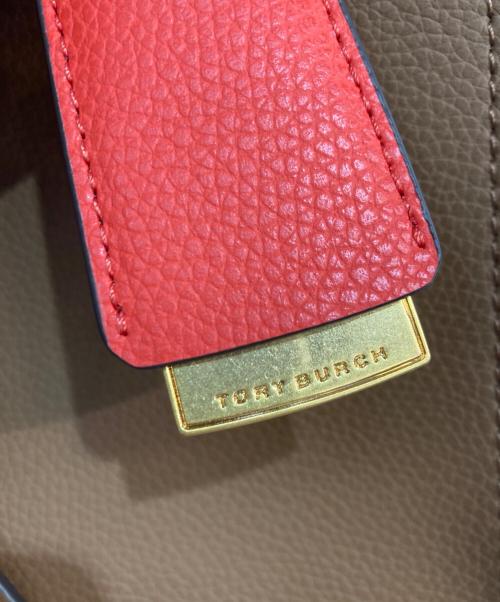 TORY BURCH（トリーバーチ）TORY BURCH (トリーバーチ) 2WAYバッグ ブラウンの古着・服飾アイテム