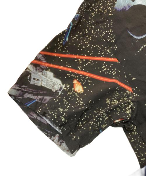 UNDERCOVER（アンダーカバー）UNDERCOVER (アンダーカバー) STAR WARS (スターウォーズ) Full Pattern Shirt ブラウン サイズ:2の古着・服飾アイテム