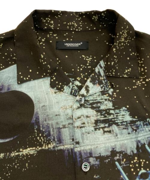 UNDERCOVER（アンダーカバー）UNDERCOVER (アンダーカバー) STAR WARS (スターウォーズ) Full Pattern Shirt ブラウン サイズ:2の古着・服飾アイテム