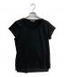 ISSEY MIYAKE（イッセイミヤケ）の古着「半袖カットソー」｜ブラック