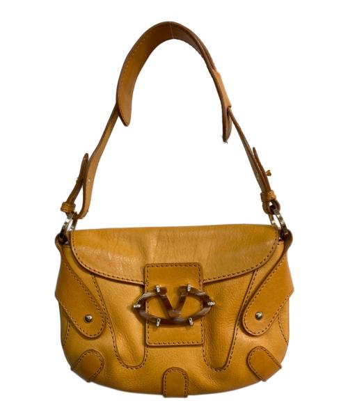 VALENTINO GARAVANI（ヴァレンティノ・ガラヴァーニ）VALENTINO GARAVANI (ヴァレンティノ・ガラヴァーニ) ワンショルダーバッグ ブラウンの古着・服飾アイテム