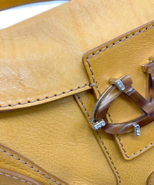 VALENTINO GARAVANI（ヴァレンティノ・ガラヴァーニ）VALENTINO GARAVANI (ヴァレンティノ・ガラヴァーニ) ワンショルダーバッグ ブラウンの古着・服飾アイテム