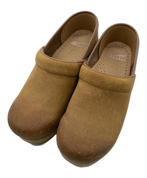 dansko（ダンスコ）Dansko (ダンスコ) PROFESSIONAL SUEDE Tan ブラウン サイズ:37の古着・服飾アイテム