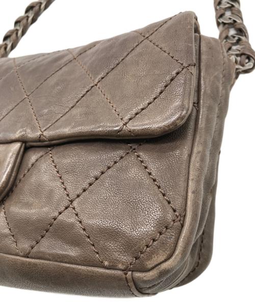 CHANEL（シャネル）CHANEL (シャネル) マトラッセチェーンバッグ ブラウンの古着・服飾アイテム