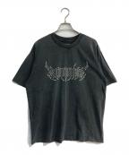 SUPPLIERサプライヤー）の古着「Vintage Wash Fire Bones Tee」｜グレー