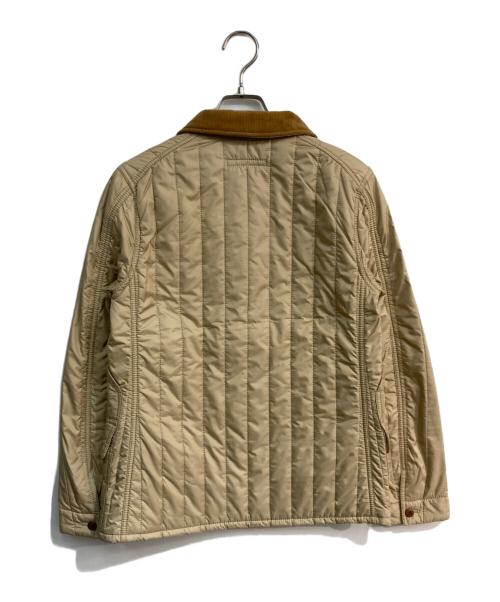 RALPH LAUREN（ラルフローレン）RALPH LAUREN (ラルフローレン) ワッペンキルティングジャケット ベージュ サイズ:9の古着・服飾アイテム