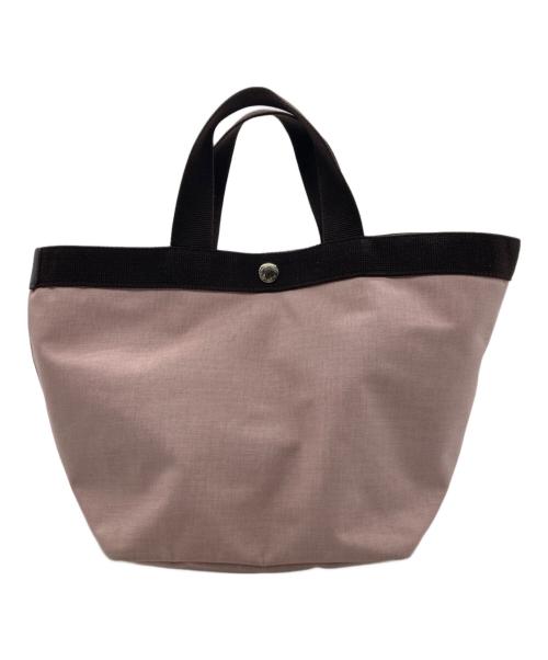 Herve Chapelier（エルベシャプリエ）Herve Chapelier (エルベシャプリエ) ナイロン舟型トートバッグ ピンクの古着・服飾アイテム