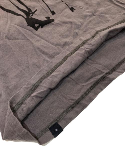 Hysteric Glamour（ヒステリックグラマー）Hysteric Glamour (ヒステリックグラマー) プリントカットソー　0231CL02 グレー サイズ:Sの古着・服飾アイテム