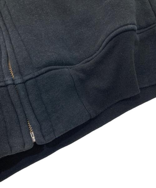 Hysteric Glamour（ヒステリックグラマー）Hysteric Glamour (ヒステリックグラマー) ヒスガールジップアップスウェット　0224CJ01 ブラック×ブルー サイズ:Sの古着・服飾アイテム