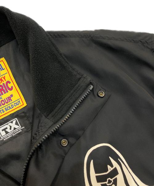 Hysteric Glamour（ヒステリックグラマー）Hysteric Glamour (ヒステリックグラマー) ROYAL TRUX/ART SCRATCH スタンドカラーブルゾン 01213AB03 ブラック サイズ:Freeの古着・服飾アイテム