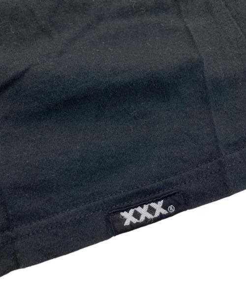 Thee Hysteric XXX（ジィ ヒステリックトリプルエックス）Thee Hysteric XXX (ジィ ヒステリックトリプルエックス) 野口強 (ノグチツヨシ) プリントTシャツ　　5ct-0761 ブラック サイズ:Sの古着・服飾アイテム