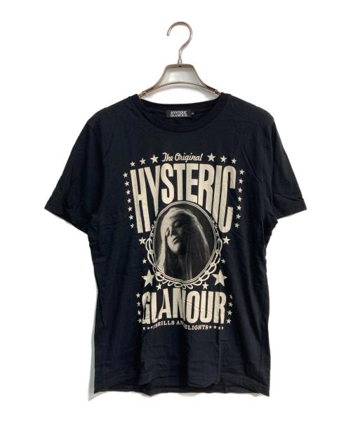 Hysteric Glamour（ヒステリックグラマー）Hysteric Glamour (ヒステリックグラマー) ‘REVOLUTION’Tシャツ(レボリューションＴシャツ) ブラック サイズ:Mの古着・服飾アイテム
