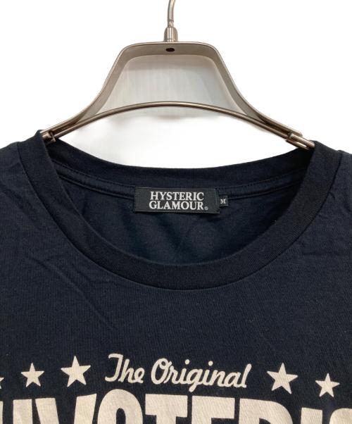 Hysteric Glamour（ヒステリックグラマー）Hysteric Glamour (ヒステリックグラマー) ‘REVOLUTION’Tシャツ(レボリューションＴシャツ) ブラック サイズ:Mの古着・服飾アイテム