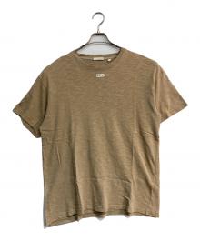 KITH（キス）の古着「ロゴ半袖Tシャツ」｜ベージュ