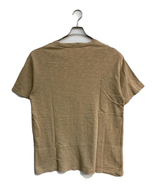 KITH（キス）KITH (キス) ロゴ半袖Tシャツ ベージュ サイズ:Ｍの古着・服飾アイテム