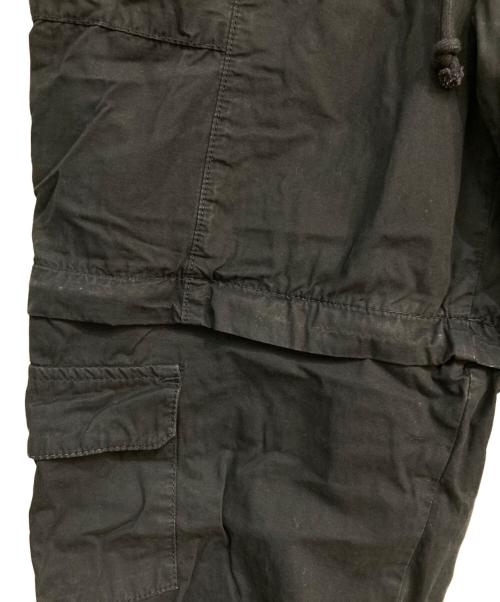 KITH（キス）KITH (キス) carder convertible cargo pants ブラック サイズ:Ｓの古着・服飾アイテム