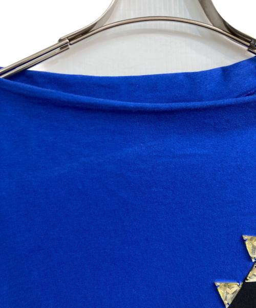 MARC JACOBS（マークジェイコブズ）MARC JACOBS (マークジェイコブス) COLOR BLOCK DRESS(カラーブロックドレス) ブラック×ブルー サイズ:XS 未使用品の古着・服飾アイテム