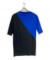 MARC JACOBS (マークジェイコブス) COLOR BLOCK DRESS(カラーブロックドレス) ブラック×ブルー サイズ:XS 未使用品：5000円