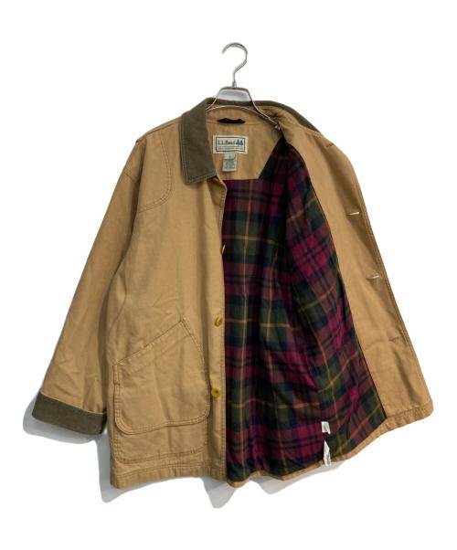 L.L.Bean（エルエルビーン）L.L.Bean (エルエルビーン) カバーオール　JV69 ブラウン サイズ:Mの古着・服飾アイテム