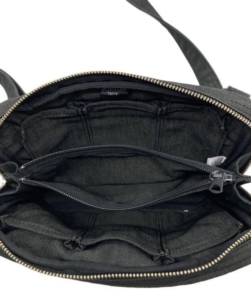 PORTER（ポーター）PORTER (ポーター) キャンバスショルダーバッグ グレーの古着・服飾アイテム