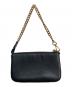 MICHAEL KORS (マイケルコース) ミニレザーハンドバッグ ブラック：3000円