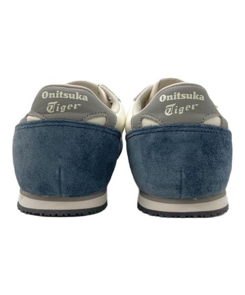 Onitsuka Tiger（オニツカタイガー）Onitsuka Tiger (オニツカタイガー) SERRANO CL アイボリー×ネイビー サイズ:5.5 (US)の古着・服飾アイテム