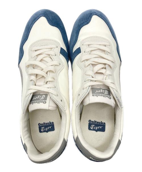Onitsuka Tiger（オニツカタイガー）Onitsuka Tiger (オニツカタイガー) SERRANO CL アイボリー×ネイビー サイズ:5.5 (US)の古着・服飾アイテム