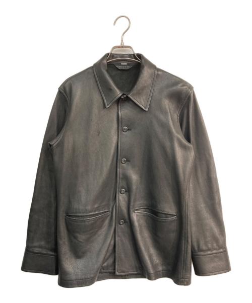 HAROLD'S GEAR（ハロルズギア）HAROLD'S GEAR (ハロルズギア) レザージャケット ブラック サイズ:Mの古着・服飾アイテム