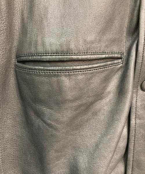 HAROLD'S GEAR（ハロルズギア）HAROLD'S GEAR (ハロルズギア) レザージャケット ブラック サイズ:Mの古着・服飾アイテム