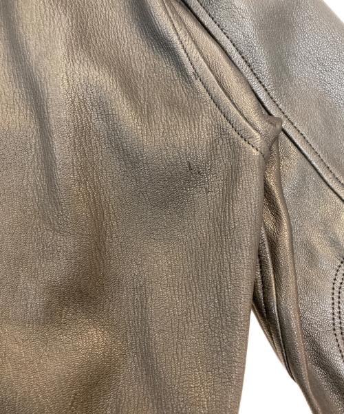 HAROLD'S GEAR（ハロルズギア）HAROLD'S GEAR (ハロルズギア) レザージャケット ブラック サイズ:Mの古着・服飾アイテム