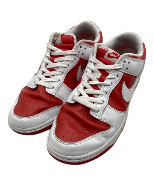 NIKE（ナイキ）NIKE (ナイキ) DUNK LOW RETRO(ダンクロー レトロ) ホワイト×レッド サイズ:US9.5の古着・服飾アイテム