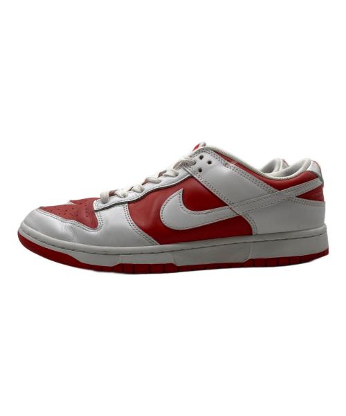NIKE（ナイキ）NIKE (ナイキ) DUNK LOW RETRO(ダンクロー レトロ) ホワイト×レッド サイズ:US9.5の古着・服飾アイテム