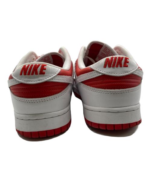 NIKE（ナイキ）NIKE (ナイキ) DUNK LOW RETRO(ダンクロー レトロ) ホワイト×レッド サイズ:US9.5の古着・服飾アイテム