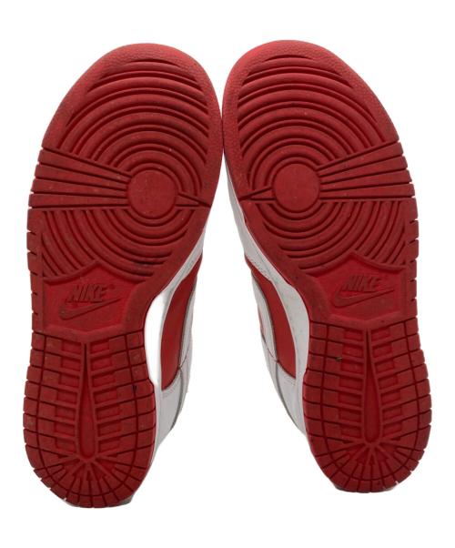 NIKE（ナイキ）NIKE (ナイキ) DUNK LOW RETRO(ダンクロー レトロ) ホワイト×レッド サイズ:US9.5の古着・服飾アイテム