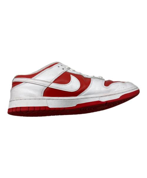 NIKE（ナイキ）NIKE (ナイキ) DUNK LOW RETRO(ダンクロー レトロ) ホワイト×レッド サイズ:US9.5の古着・服飾アイテム