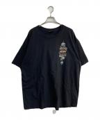 HARLEY-DAVIDSONハーレーダビッドソン）の古着「バックプリントTシャツ」｜ブラック