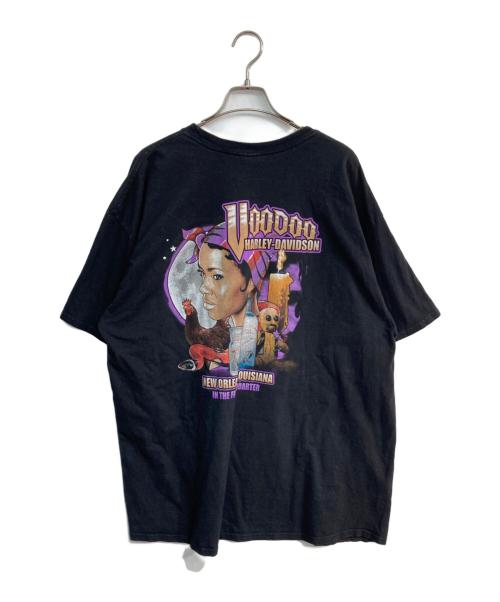 HARLEY-DAVIDSON（ハーレーダビッドソン）HARLEY-DAVIDSON (ハーレーダビッドソン) バックプリントTシャツ ブラック サイズ:Freeの古着・服飾アイテム