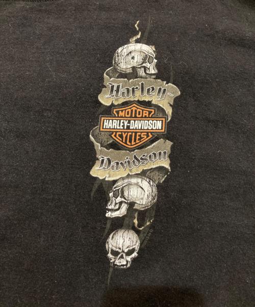 HARLEY-DAVIDSON（ハーレーダビッドソン）HARLEY-DAVIDSON (ハーレーダビッドソン) バックプリントTシャツ ブラック サイズ:Freeの古着・服飾アイテム