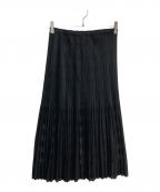 PLEATS PLEASEプリーツプリーズ）の古着「プリーツスカート　PP63-JG554」｜ブラック